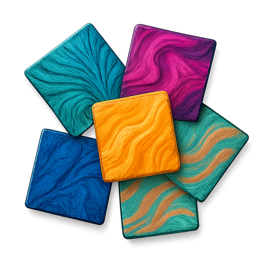 Gift-Ready Marbled Paper Accents