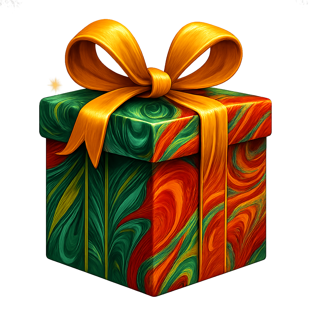 Holiday Marbling Gift Design Notes