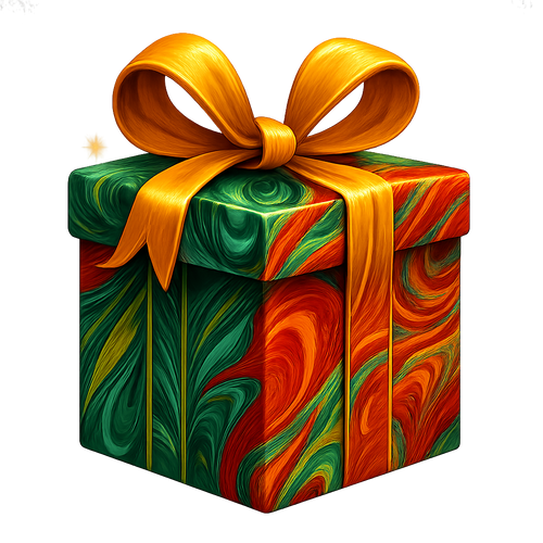 Holiday Marbling Gift Design Notes