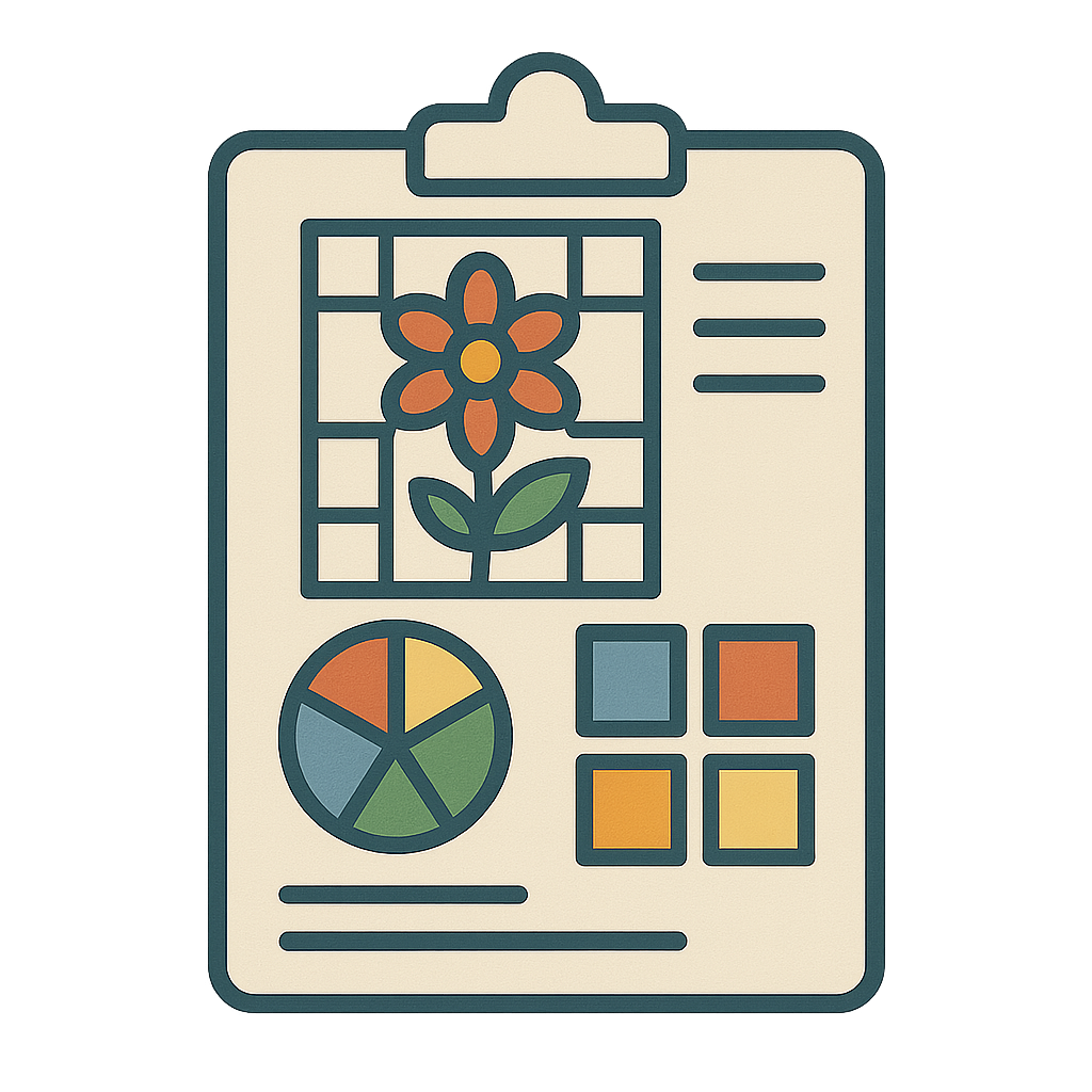 Mosaic Art Project Planner Notes